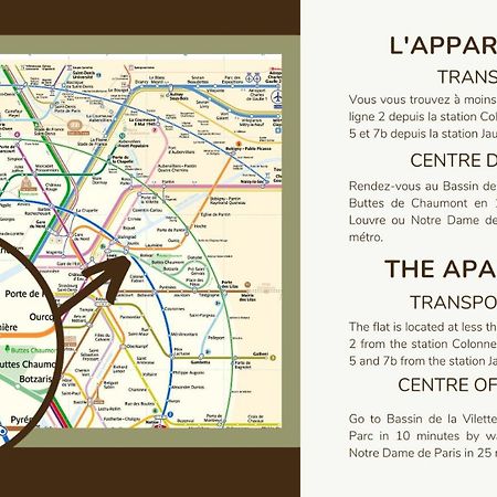 Independant Flat: Canal St Martin&Trains Stations! Paris Exterior photo